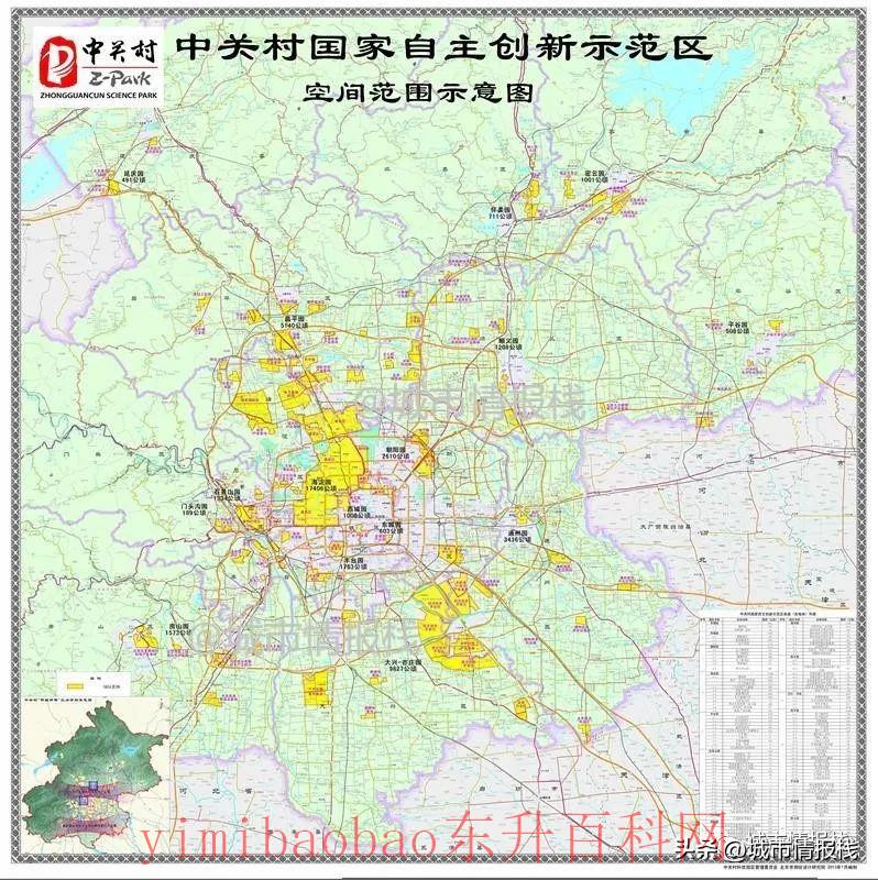 北京有哪些产业园区（北京六大高端产业功能区，分布在哪些区域）