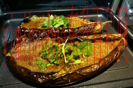 烤箱烤茄子温度和时间
