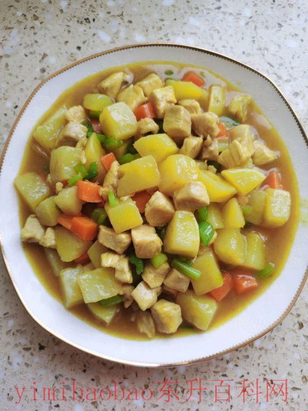 咖喱鸡肉土豆的做法家庭版（家庭版咖喱土豆鸡肉咖喱要美味，还是得这样吃才满足）
