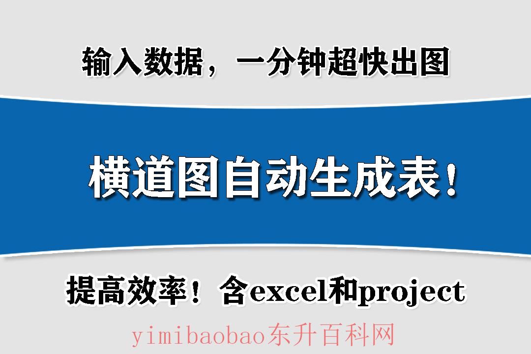 横道图excel绘制（横道图画得好，你就是领导眼里的红人！自动绘制excel表格，好用）
