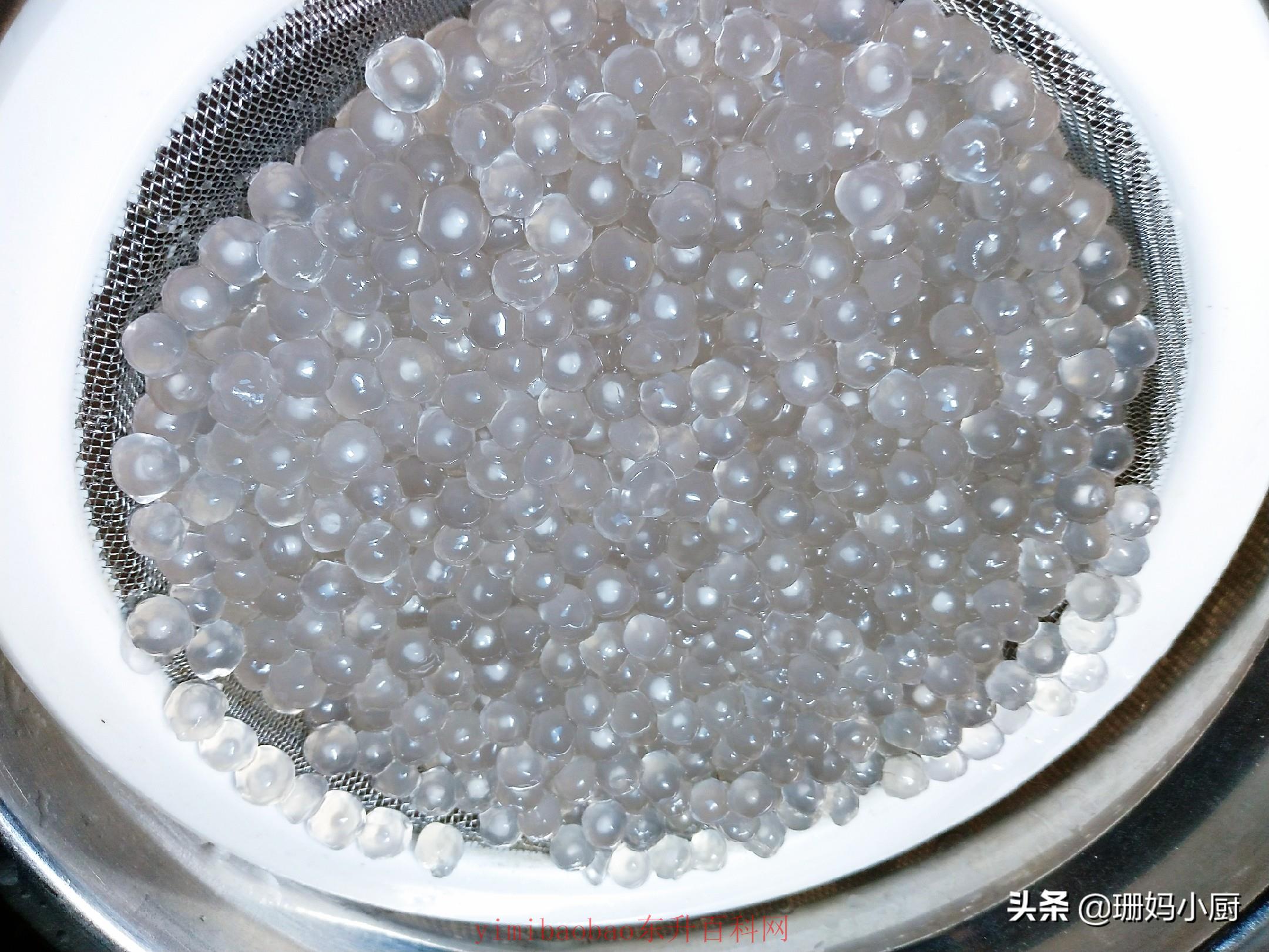 牛奶西米露的做法 ，比外边买的还好吃，小孩吃得才放心