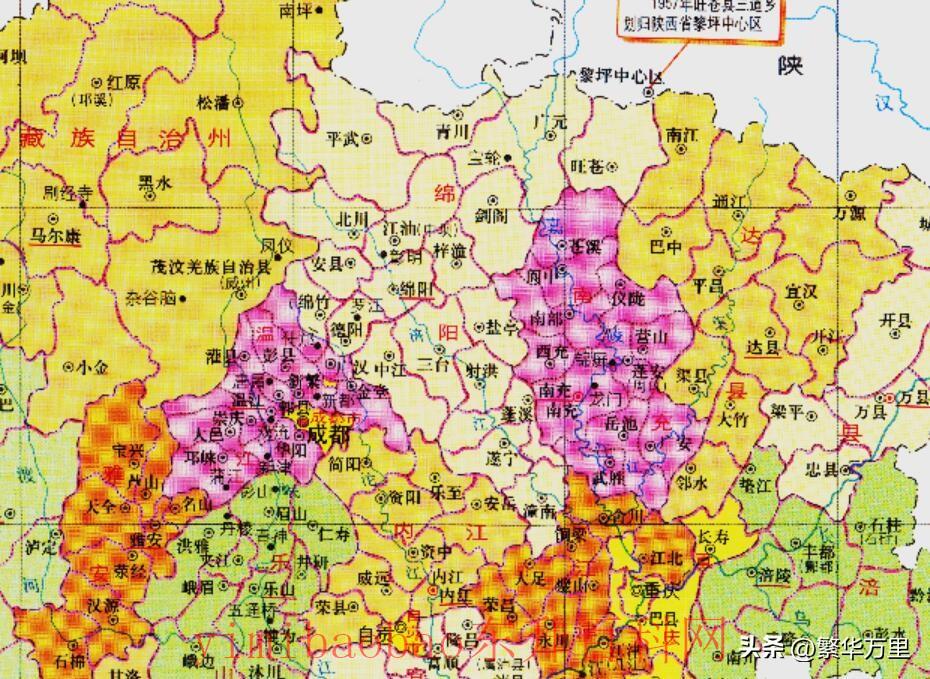 绵阳市的区划调整，四川省的第二大城市，绵阳市有几个县和区？
