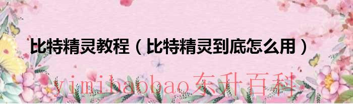 比特精灵android版 2019比特精灵app安卓版