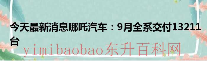 哪吒汽车报价（哪吒汽车价格及图片）
